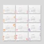 Calendrier à planter - Fleurs du temps - 12 mois