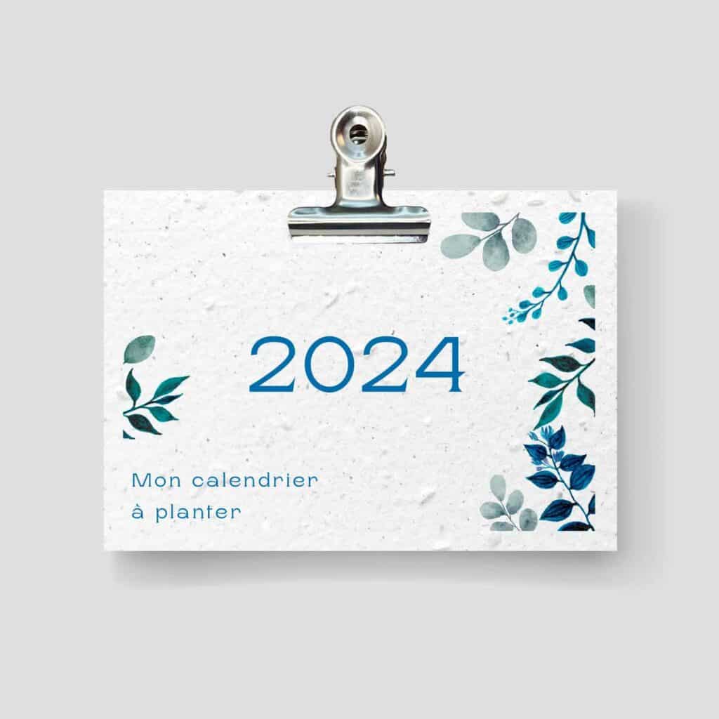 Calendrier à planter 2024 - Féminature - Parsemains