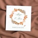Wedding invitations to plant - Autumn - situation