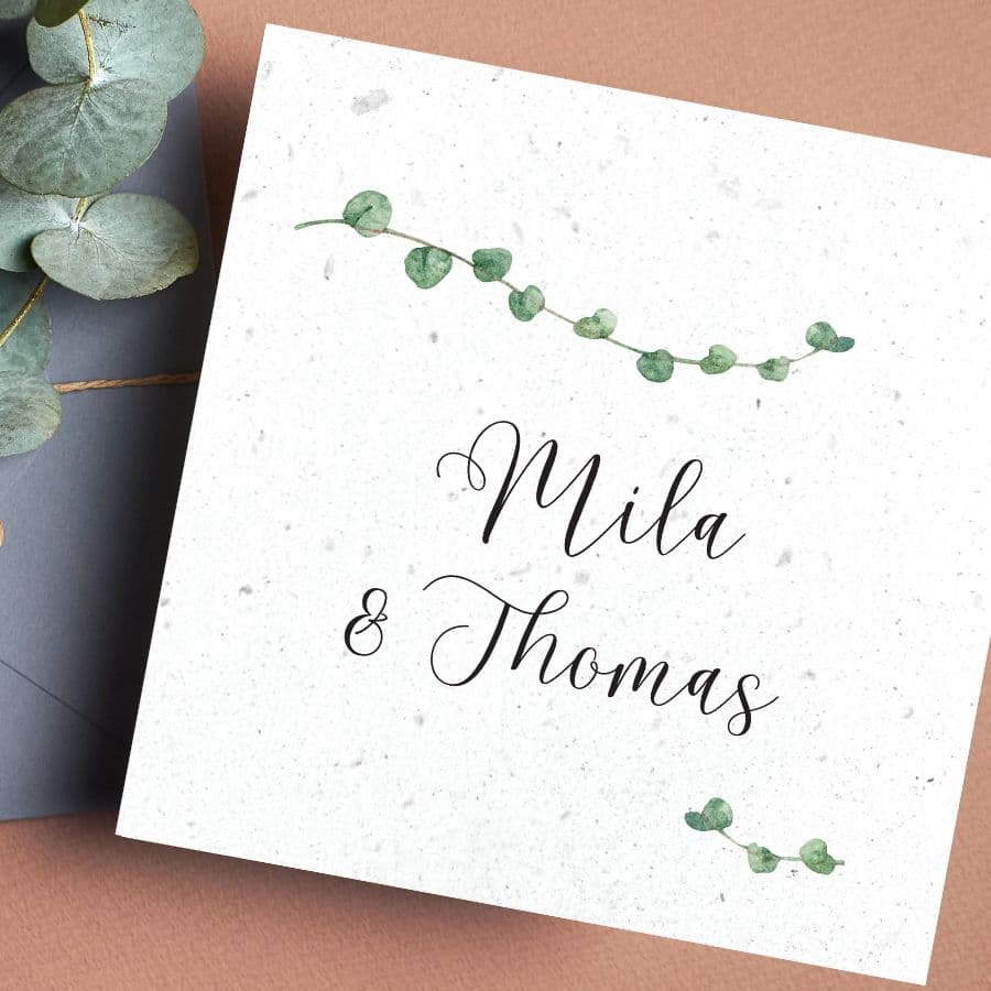 Invitaciones de boda con semillas - Divine Idylle-situation