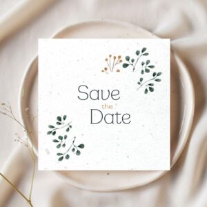 Save-the-date sown - Flowers of tenderness - situation
