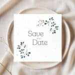Save-the-date sown - Flores de ternura - situación