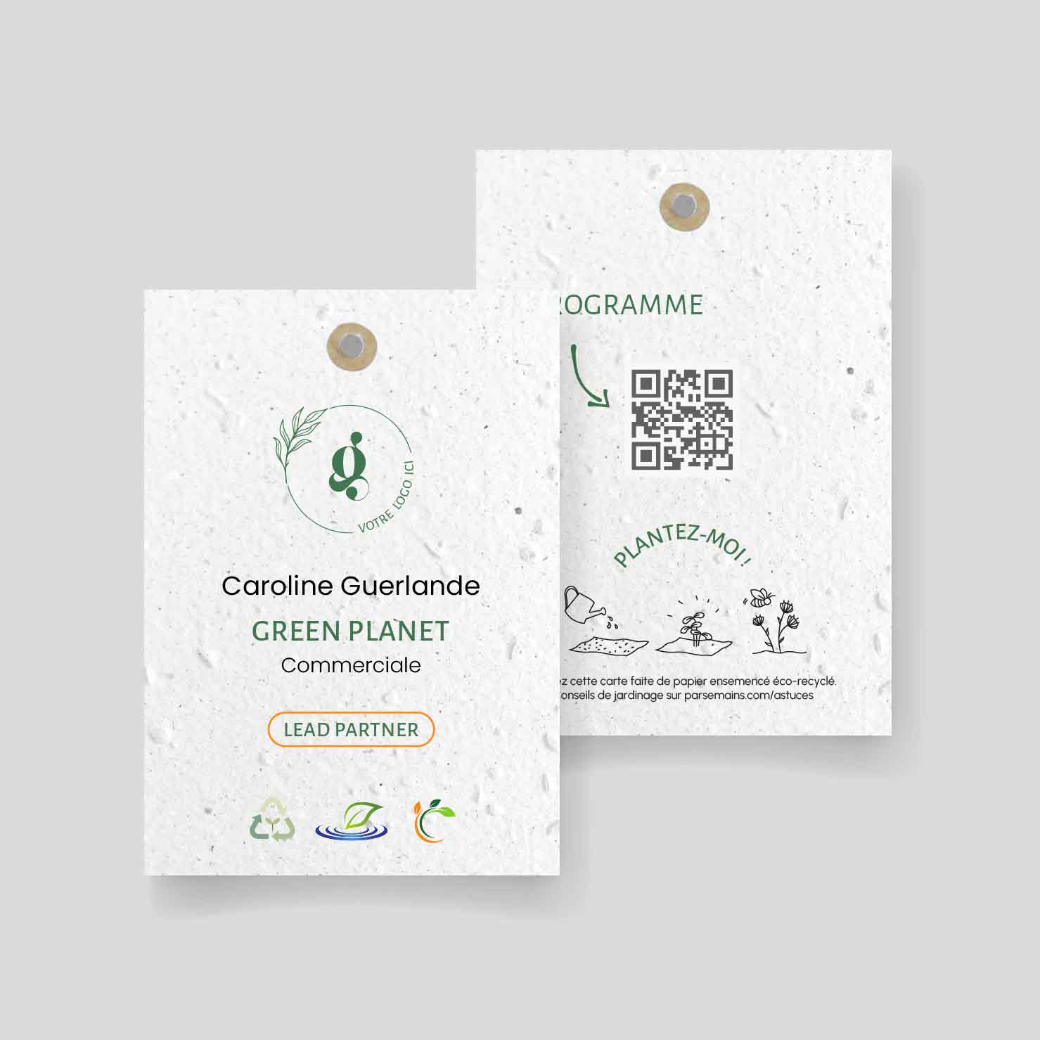 Seeded ecological badges