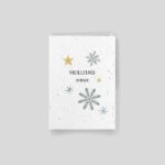 Carte à planter - Étoiles magiques - Carte de vœux