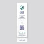 Marque-pages ensemencé goodies option recto simple