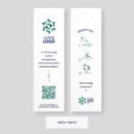 Marque-pages ensemencé goodies option recto-verso