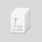 Carte à planter – Remerciement de condoléances – « Fleur de gratitude » – lot de 10 cartes 2