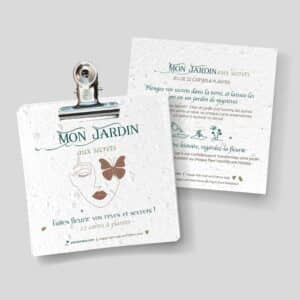 Affirmationskarten zum Anpflanzen - Mon Jardin aux Secrets - spiel