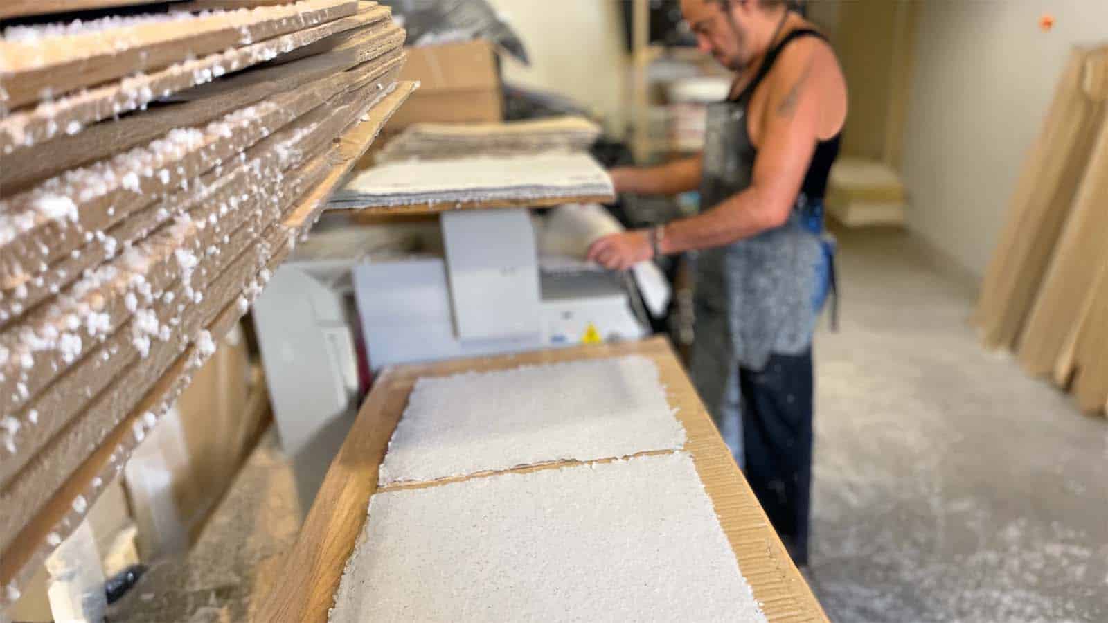 The art of making seeded paper
