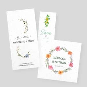 Seeded invitation samples