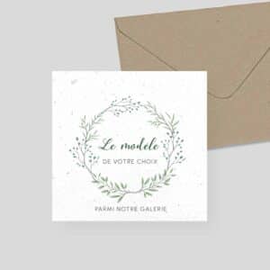 Seeded invitation sample - model to choose from