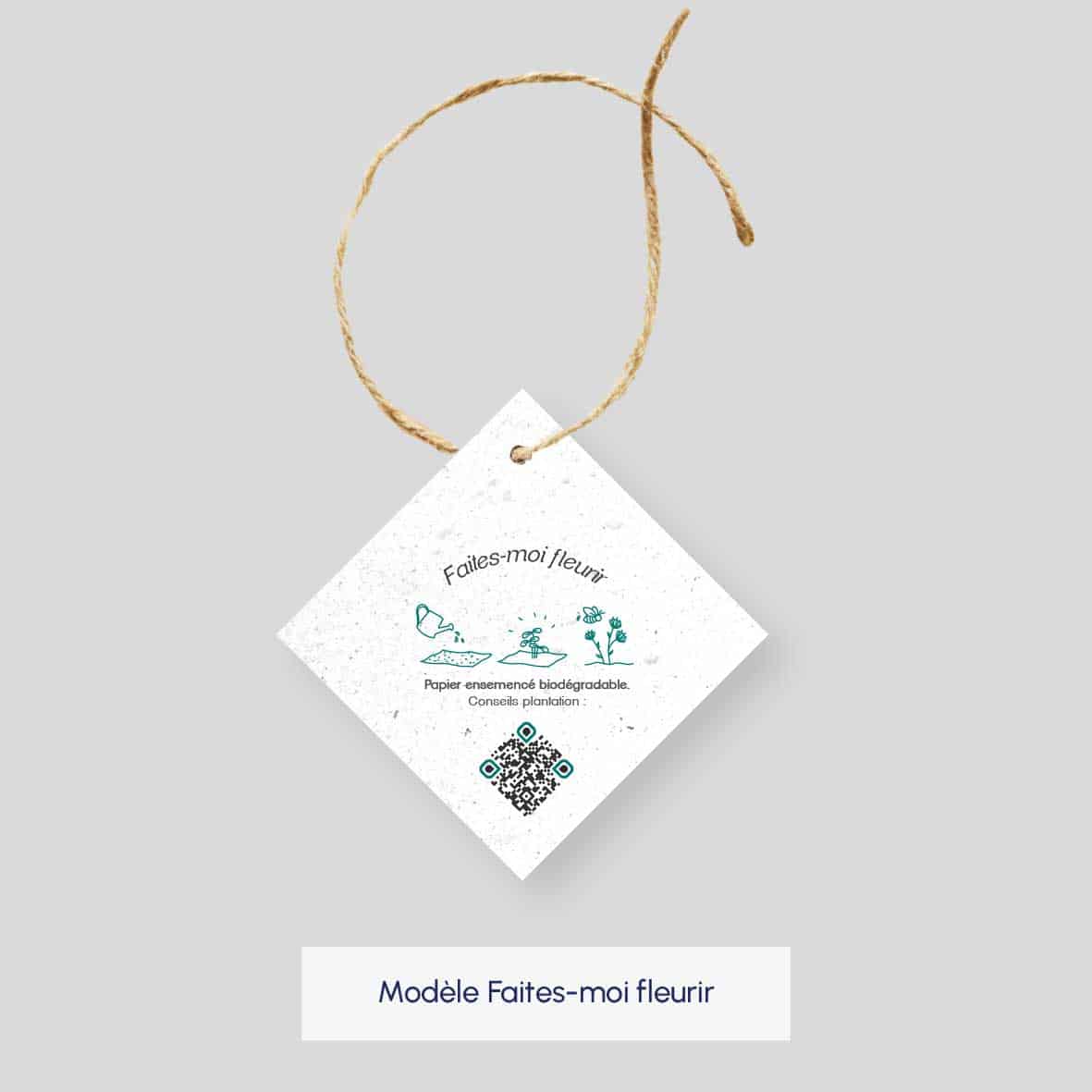 Médaillons ensemencés à faire fleurir - Faites-moi fleurir