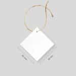 Médaillons ensemencés à faire fleurir 6 Médaillons ensemencés à faire fleurir - dimensions