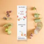 Save-the-Date marque-pages à semer - Butterfly Parade - situation