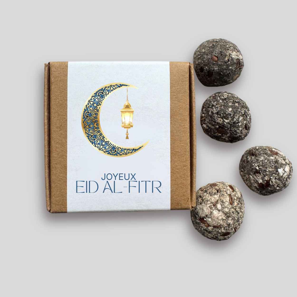 Mini-coffret bombes à fleurs Aïd – Croissant et lanterne