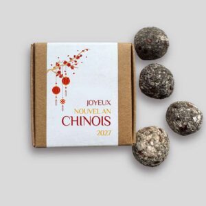 Mini-coffret bombes à fleurs Nouvel An chinois – fleurs de prunier